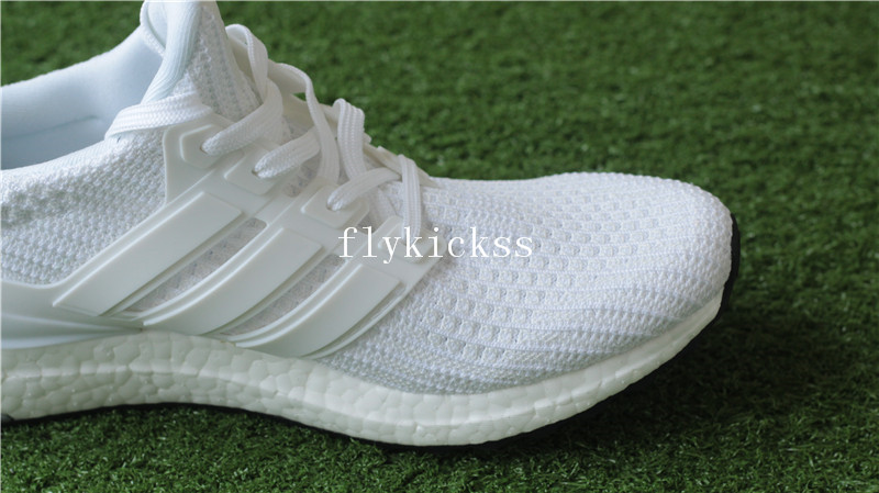 Adidas Ultra Boost UB 4.0 Pure White Real Boost